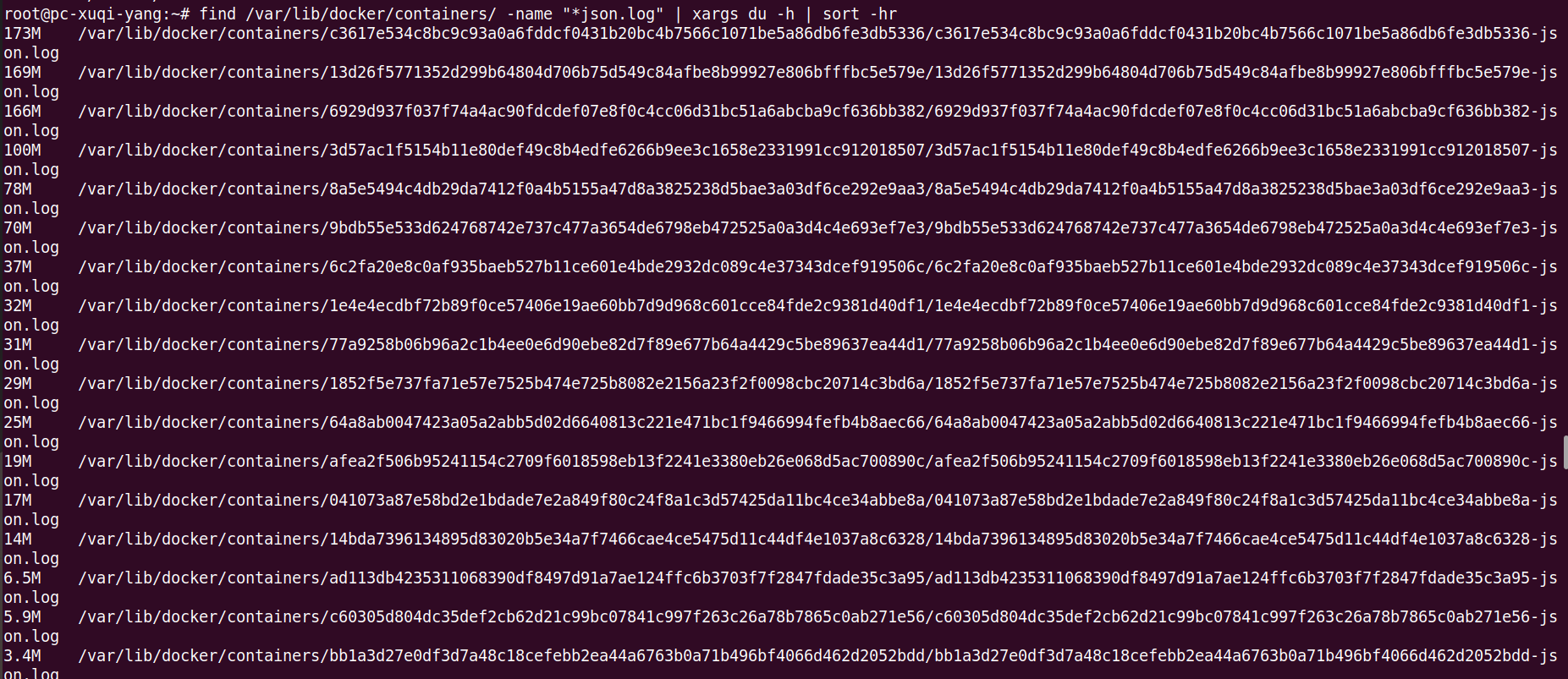 docker-logs
